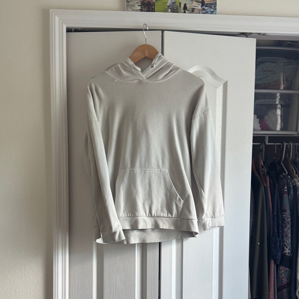 Marc New York Light Gray Hoodie